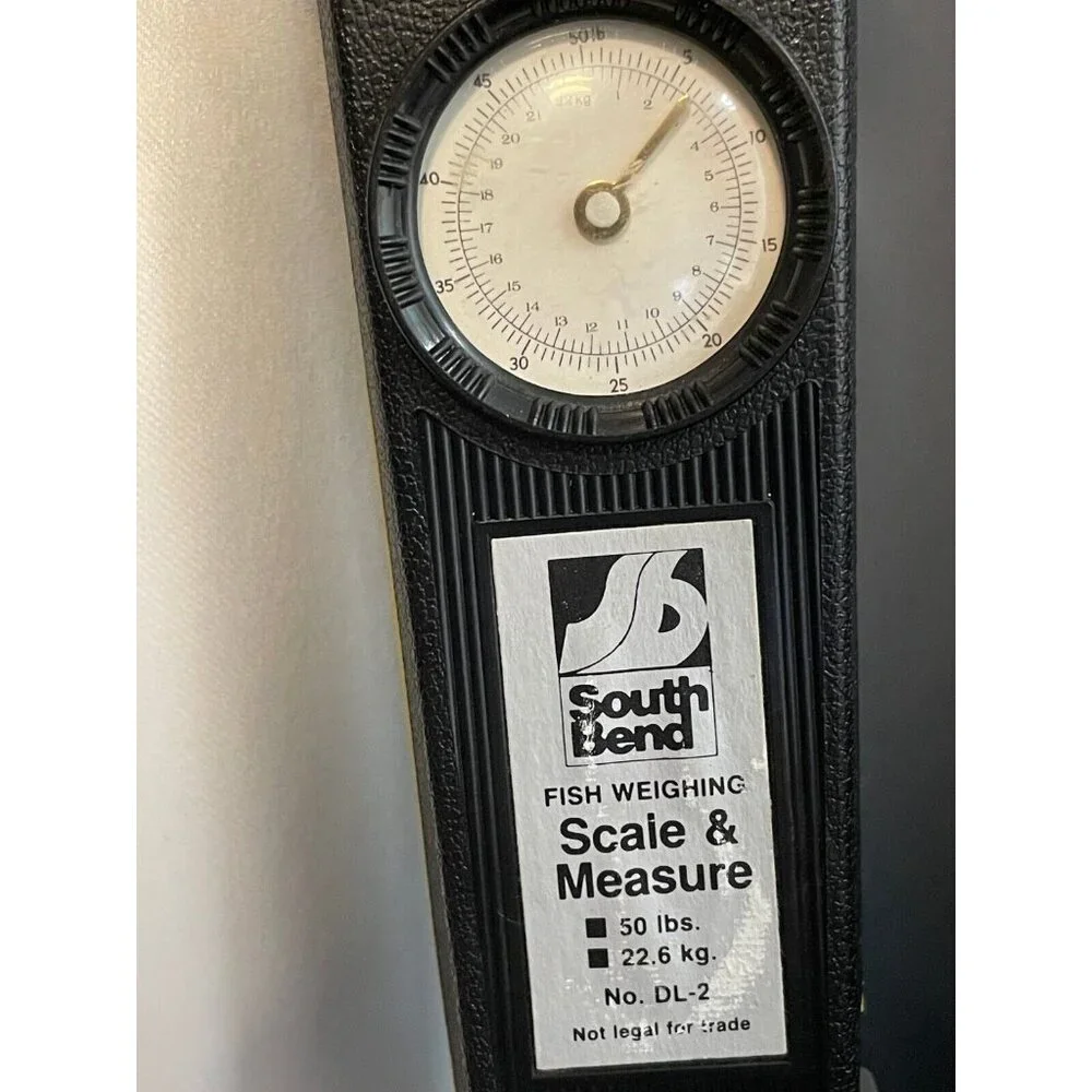 South Bend Fish Weighing Scale & Measure DL-2 50 lbs